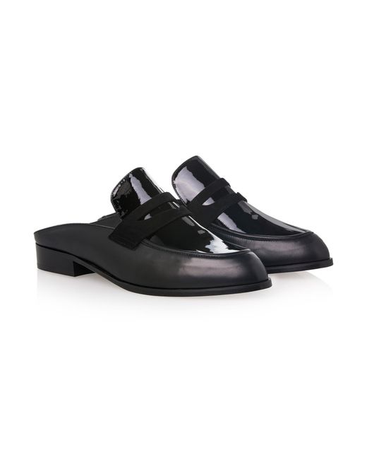 black tuxedo loafers