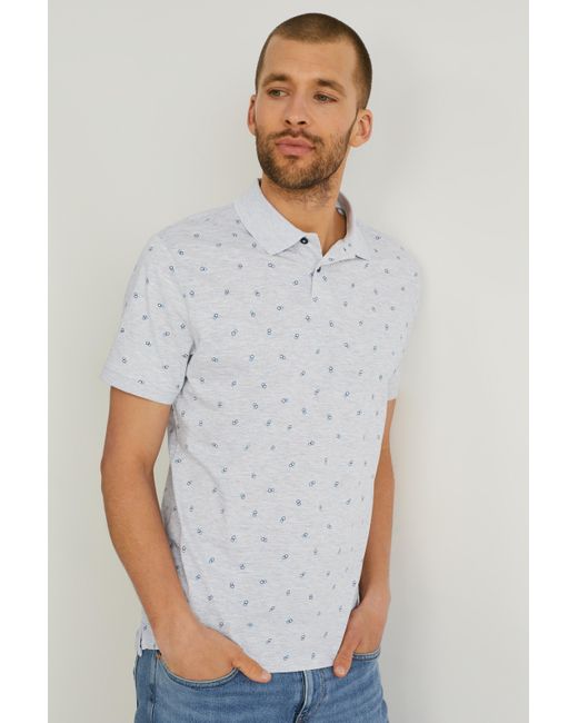 Polo C\u0026A de hombre de color Gris | Lyst