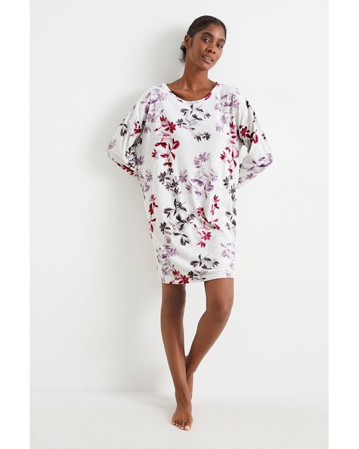 Chemise de nuit velours femme top