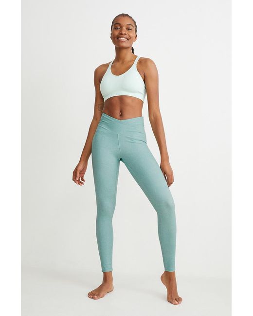 Para exponer petróleo crudo toda la vida C&A Leggings de sport-Supportive-Yoga C&A Active en coloris Bleu | Lyst