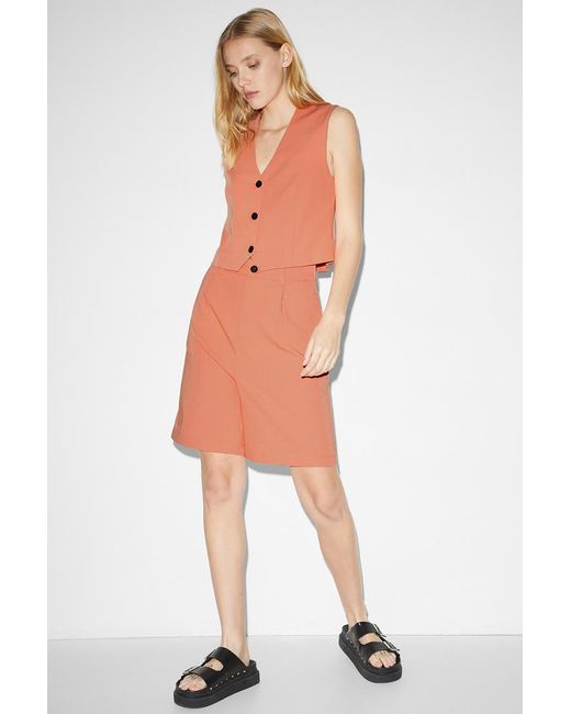 C&a bermuda femme sale
