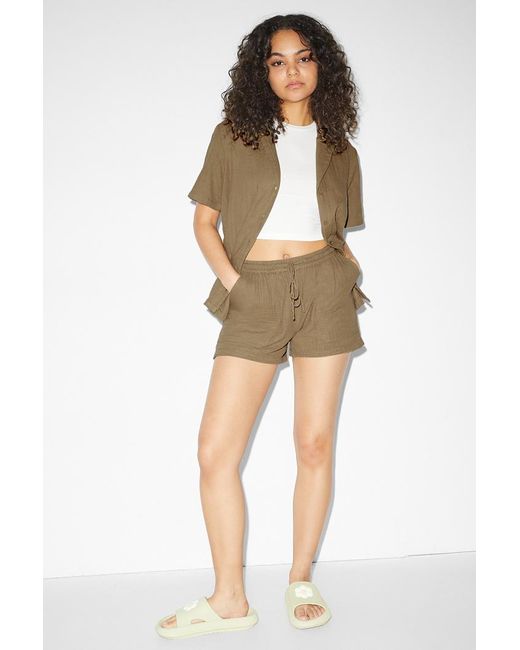 korte broek dames c&a