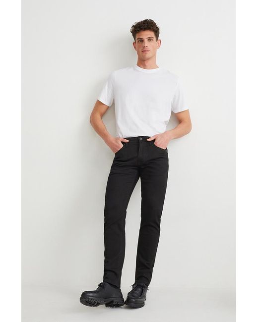 C&A Slim Jeans-lycra® in het Wit voor heren | Lyst BE