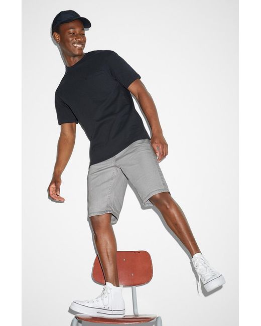 heren korte broek c&a