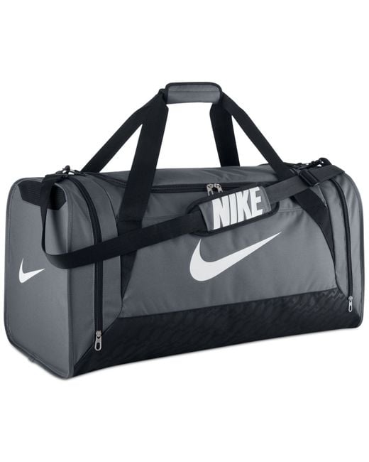 Nike Brasilia 6 Large Duffle Bag in Grey (Gray) for Men | Lyst