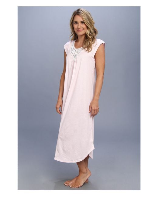 Carole Hochman Long Nightgown in Pink