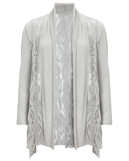 Silver lace best sale cardigan