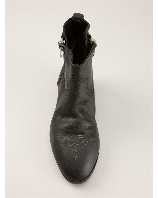 Golden Goose Viand Boots in Black | Lyst