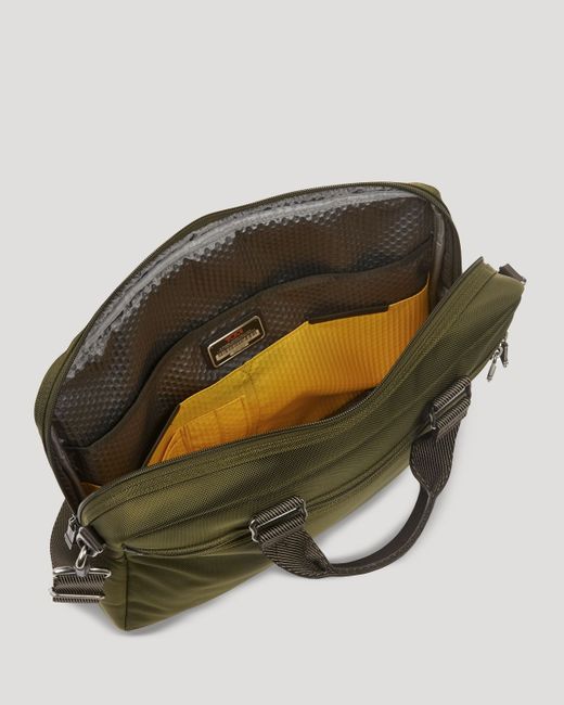 Tumi Alpha Bravo Mcnair Briefcase in Green for Men | Lyst