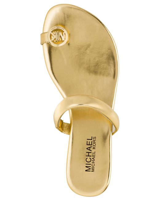 Michael kors toe ring sandals best sale