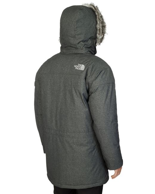 The North Face Gray Men'S Mcmurdo Parka Jacket for men