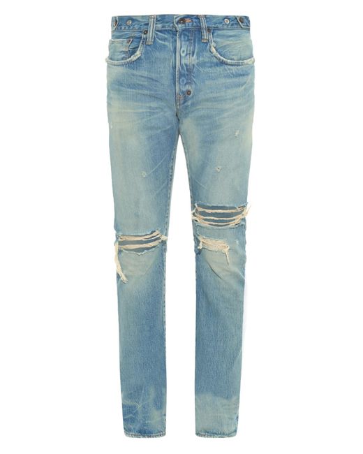 PRPS Denim Fury-fit Ripped Light-wash 