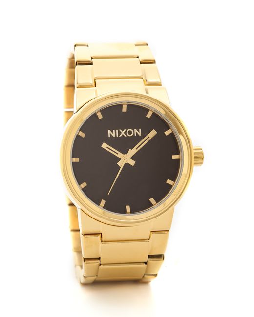 Nixon Cannon Watch - Gold/Black