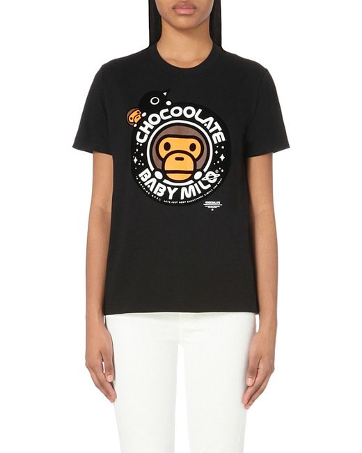 Chocoolate Black College Jersey T-shirt