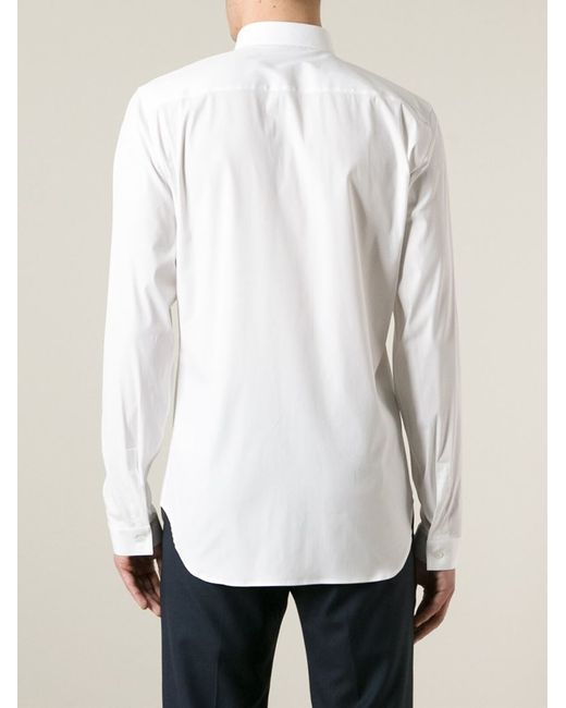 mens white dior shirt