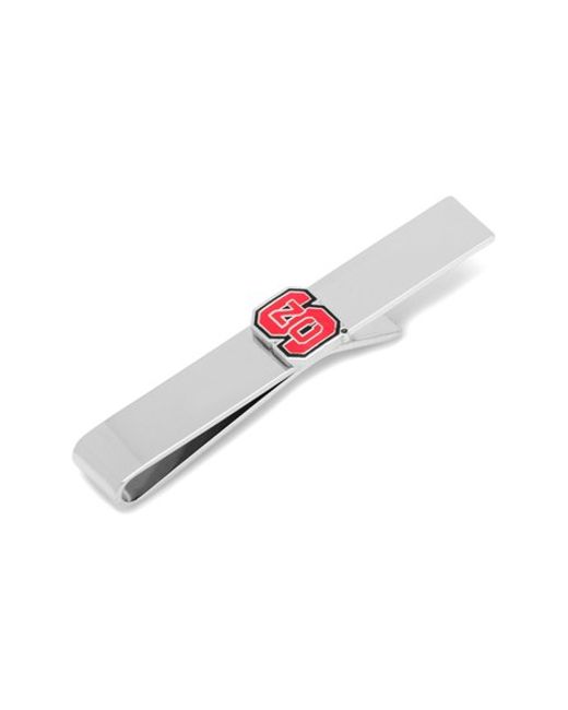 nightwear mens silk for (RED State Cufflinks Bar Wolfpack' in inc. for Men Silver 'nc Tie