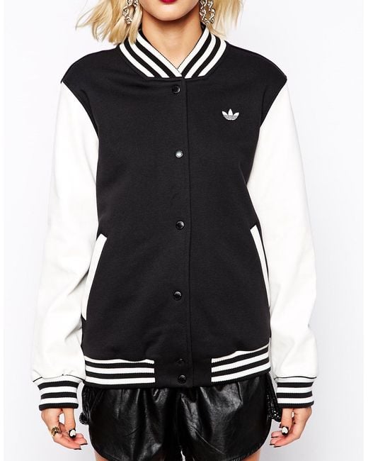Adidas Originals Black Varsity Jacket