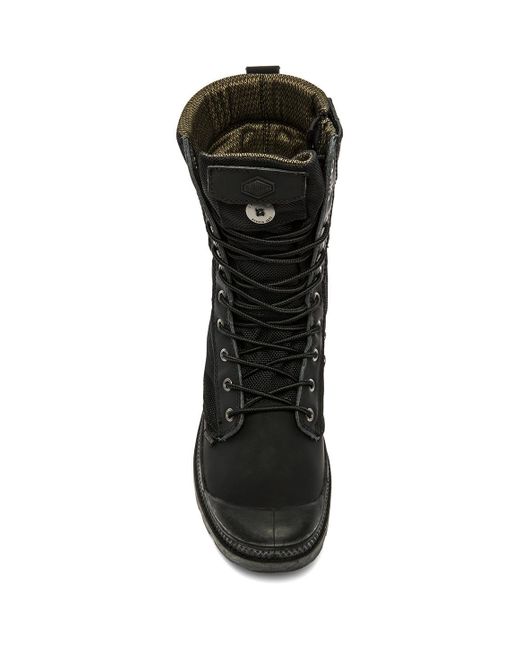 Palladium Ballistic Nylon & Specialty Leather Combo Pampa Tactical in  Black/metal for Men | Lyst