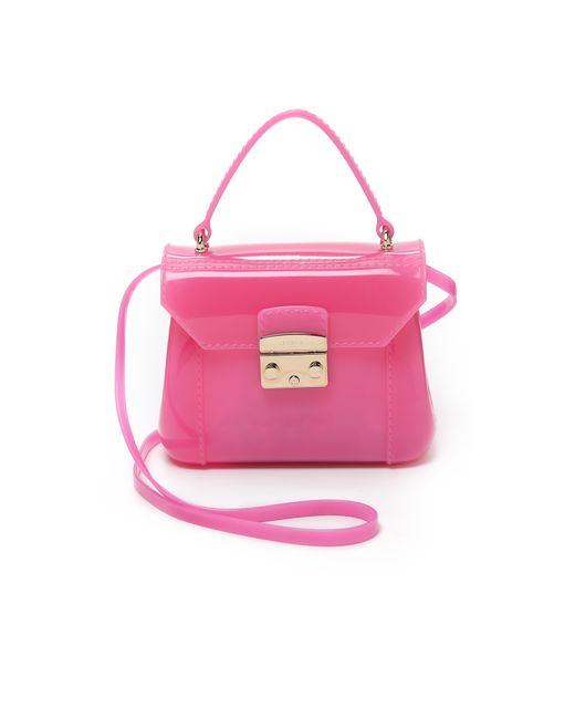 Furla Pink Candy Bon Bon Mini Cross Body Bag