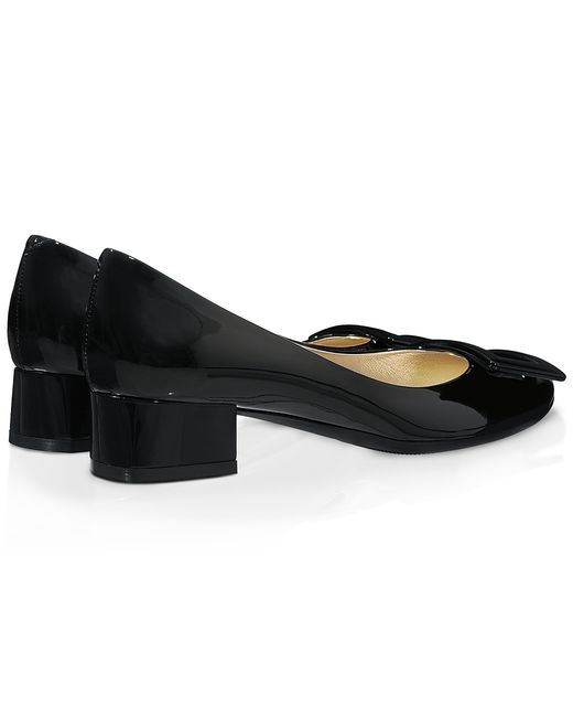 roger vivier belle de nuit patent leather pumps