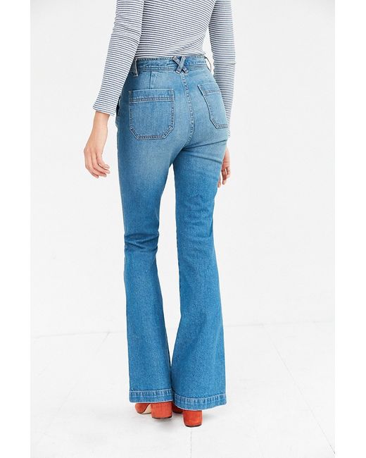 BDG Sailor High-rise Flare Jean in Blue | Lyst