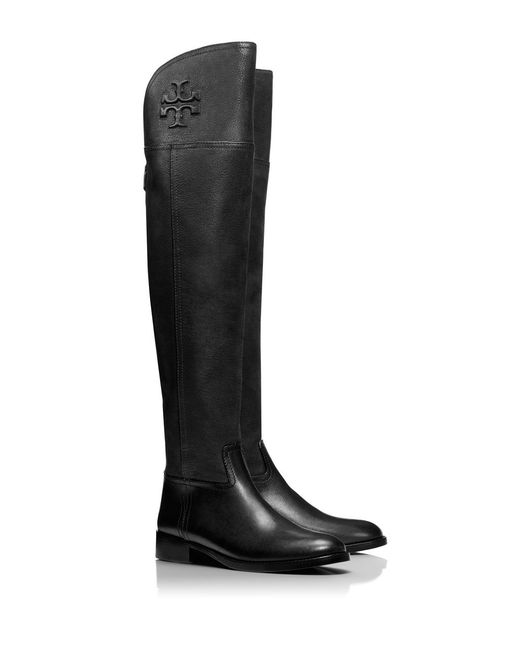 Total 61+ imagen tory burch knee high leather boots - Thptnganamst.edu.vn