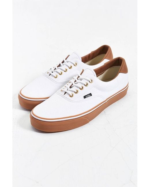Vans California Era 59 Gumsole Sneaker in White for Men | Lyst