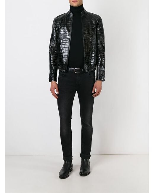 Mens saint laurent jacket 2025