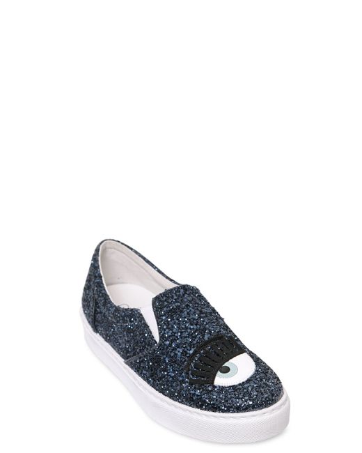chiara ferragni glitter sneakers chiara ferragni 30mm flirting glitter slip on sneakers in chiara ferragni glitter sneakers chiara ferragni 30mm flirting glitter slip on sneakers in