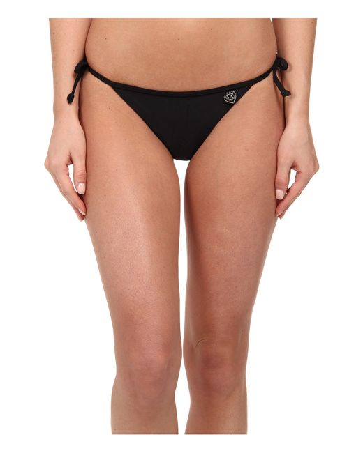 Body Glove Black Smoothies Tie Side Thong