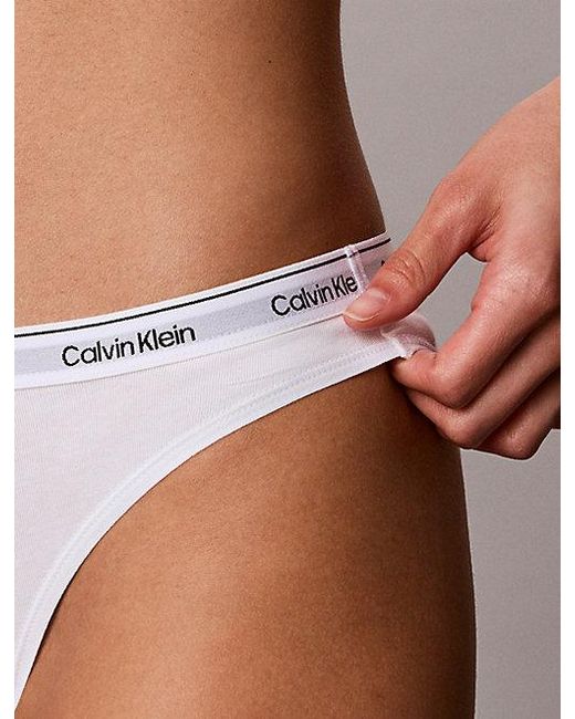 Calvin Klein 3-Pack Slips in het Gray
