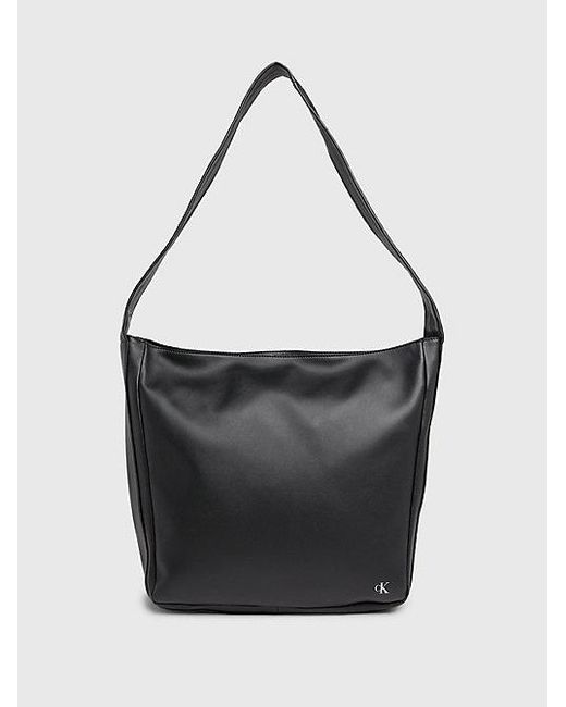 Calvin Klein Black Eckige Tote-Bag