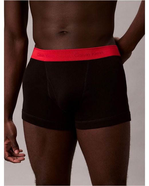 Calvin Klein Multicolor 5 Pack Trunks for men