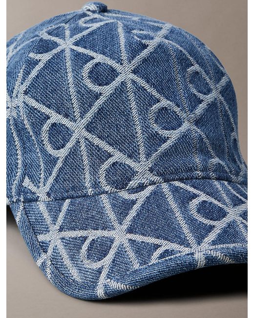 Berretto Da Baseball di Calvin Klein in Blue