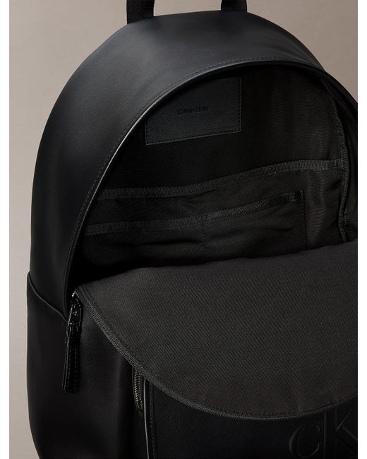 Zaino Per Laptop di Calvin Klein in Black da Uomo
