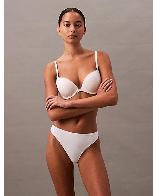 Calvin Klein String in het White