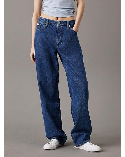 Calvin Klein Blue 90's Loose Jeans