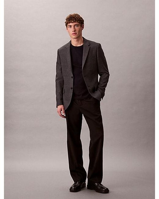 Calvin Klein Multicolor Merino Wool Classic Jumper for men