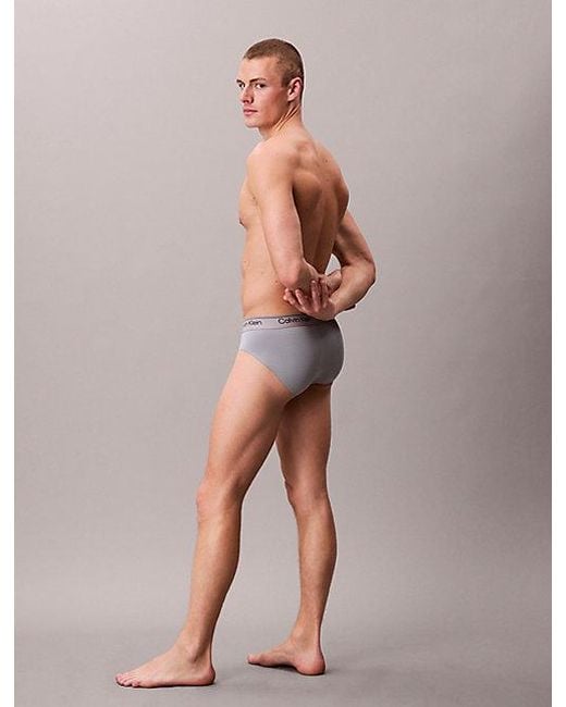 Calvin Klein 3-Pack Slips in het Multicolor voor heren