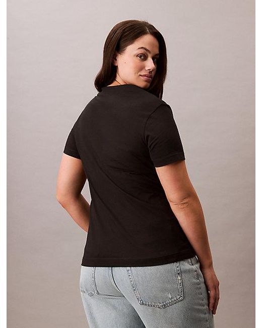 Calvin Klein Black 2Er-Pack T-Shirts Mit V-Ausschnitt