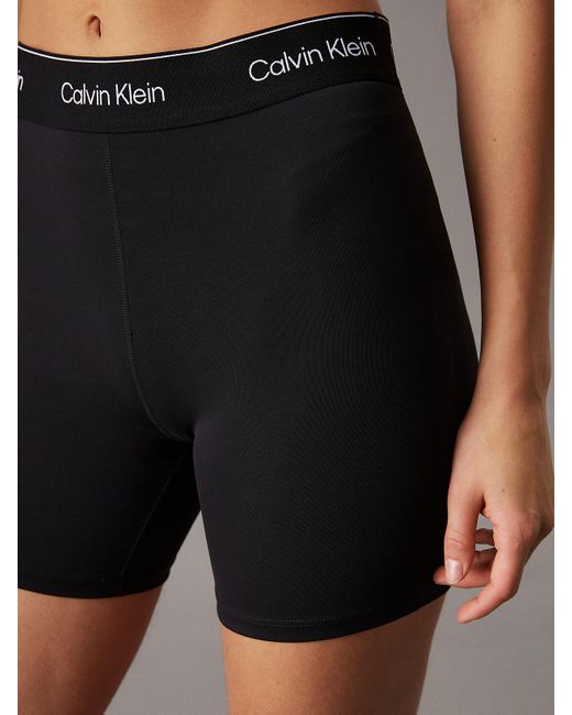 Calvin Klein Black Tight Gym Shorts