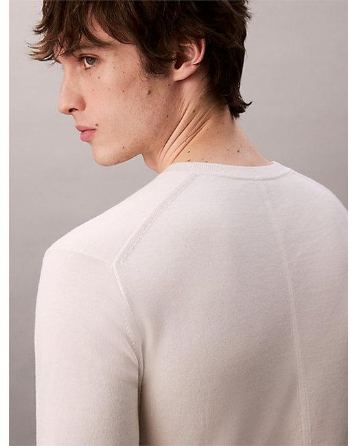 Calvin Klein Multicolor Pima Cotton Short Sleeve Jumper for men
