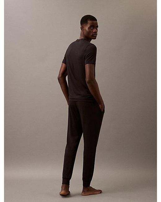 Calvin Klein Pyjamabroek in het Brown voor heren