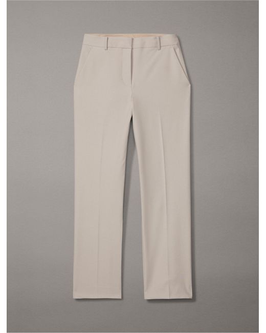 Calvin Klein Multicolor Refined Stretch Classic Trouser