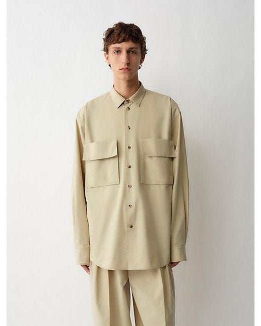 Calvin Klein Natural Cornelius Button-Down Shirt for men