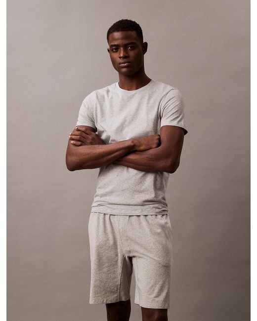 Calvin Klein White 3 Pack T-Shirts for men