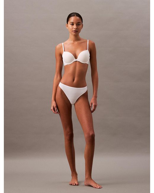 Calvin Klein White Thong