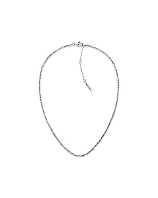 Calvin Klein Metallic Jeans 2 -Piece Layered Necklace Set