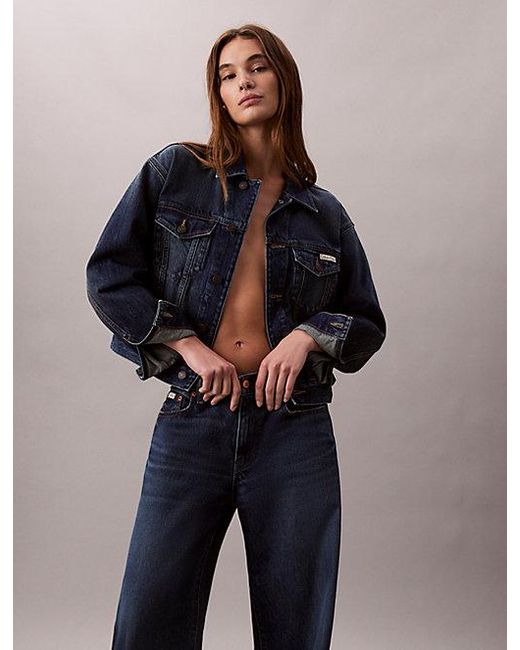 Calvin Klein Blue Jeans 90S Denim Jacket