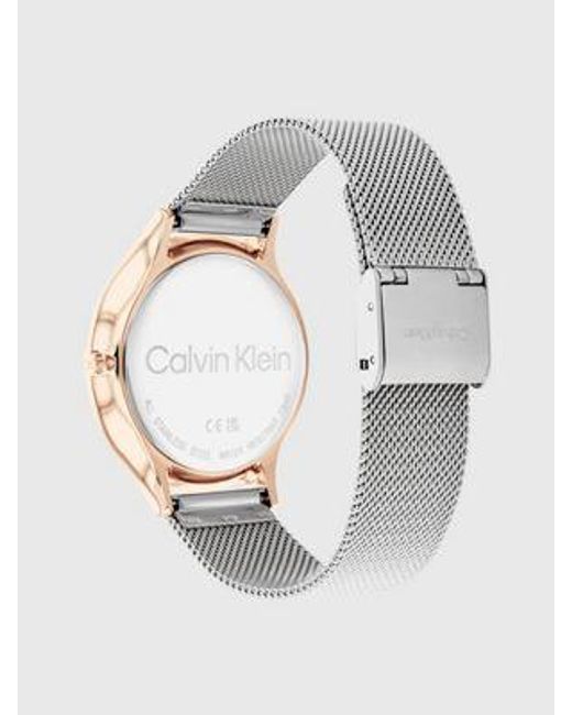 Reloj - Ck Timeless Calvin Klein de color White